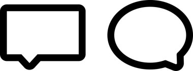 Boş beyaz konuşma kabarcıkları