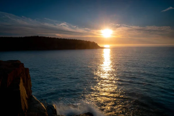 Acadia Ulusal Parkı Usa Ekim 2021 Maine Deki Acadia Ulusal — Stok fotoğraf