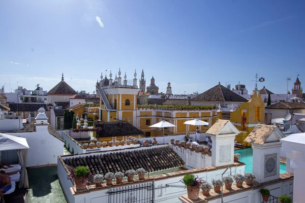 Siviglia Spagna Settembre 2013 Vista Dell Hotel Las Casas Juderas — Foto Stock