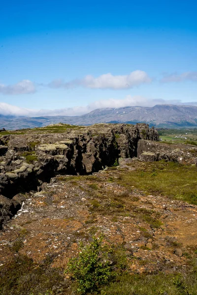 Reykjavik Ijsland Juli 2022 Een Interieurtentoonstelling Het Perlan Een Prominent — Stockfoto