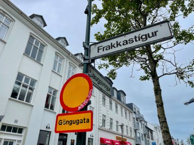 Reykjavk, İzlanda - 5 Temmuz 2022 Heykeltıraş lf Plsdttir 'in Müzisyen Manzarası. Danimarkalı çellocu Erling Blndal Bengtsson 'ın Harpa Konser Salonu' nun dışında bulunan heykeli..