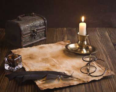 Vintage mektup kavramı