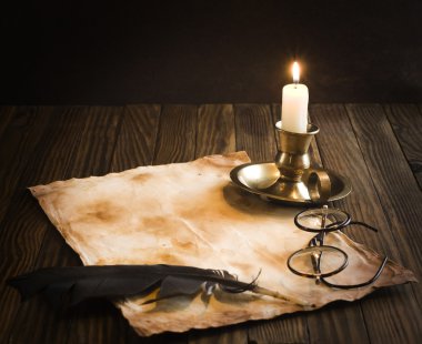 Vintage mektup kavramı