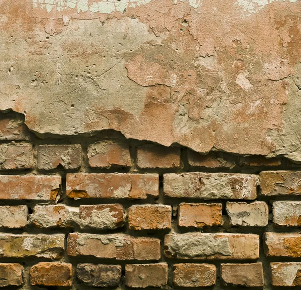 旧灰泥墙的结构 — 图库照片