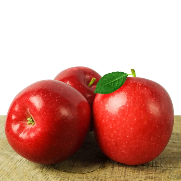 Roter Apfel — Stockfoto