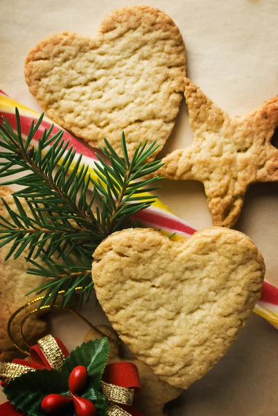 Biscoitos de gengibre Natal — Fotografia de Stock