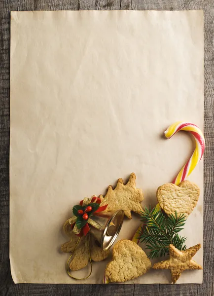 Galletas de jengibre de Navidad — Foto de Stock