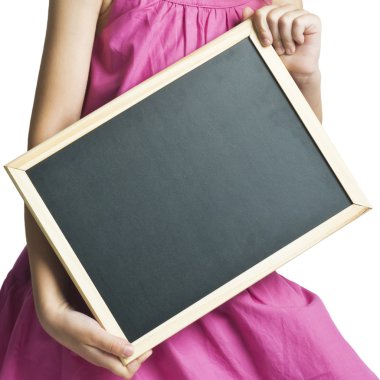 boş yazı tahtası holding