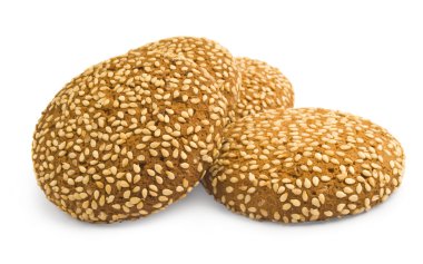 Beyaz arka plan üzerinde izole lezzetli yulaf ezmesi kurabiye