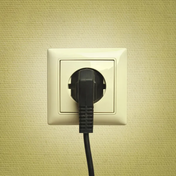 European wall outlet — Stock Photo, Image