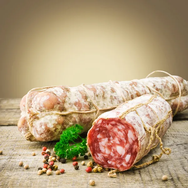Italian salamiItalian salami — Stock Photo, Image