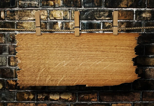 Viejo cartel de madera —  Fotos de Stock