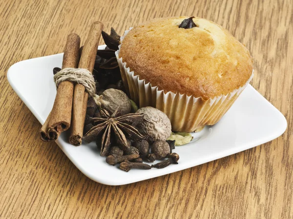 Gember Koekjes met kaneel en anijs — Stockfoto