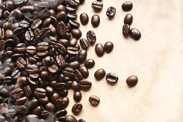 Brown coffee, close-up — Stock Photo, Image