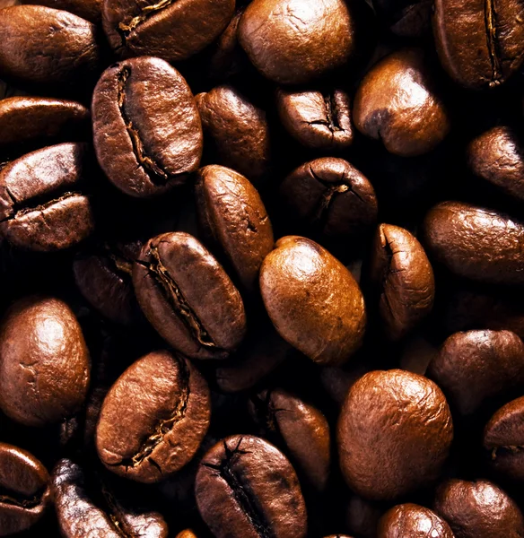 Brown coffee, close-up — Stock Photo, Image