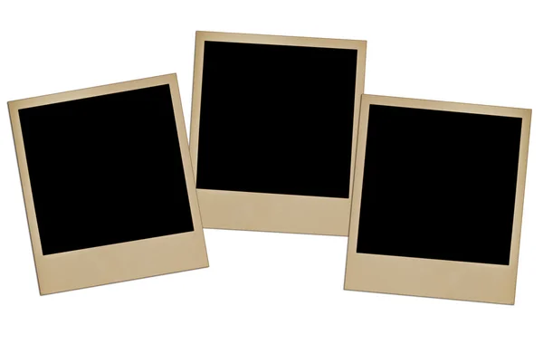 Isolated Old Vintage Photo Frames — Stock Photo, Image