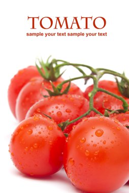 domates suyu damla ile yakın çekim fotoğraf