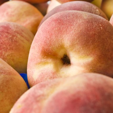 Şeftali (seçici odak kapatmak)