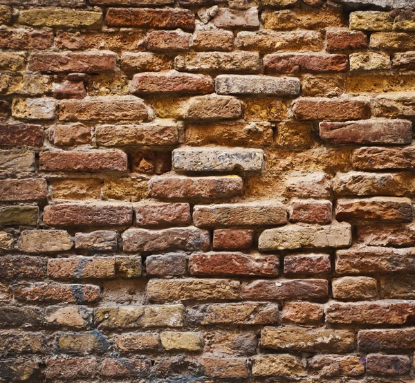 Vecchio mattone struttura della parete — Foto Stock