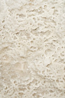 ölü deniz tuzu doğal mineral oluşumu, dead sea, İsrail.