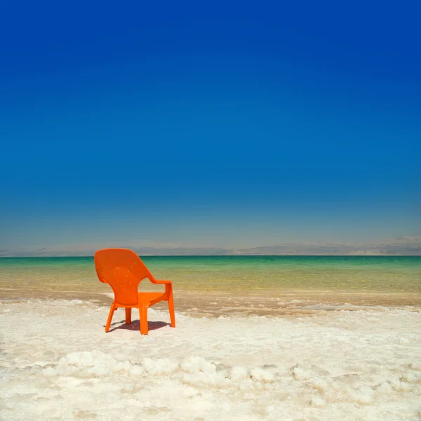 Dode Zee zout natuurlijke minerale vorming op de dode zee, Israël. — Stockfoto