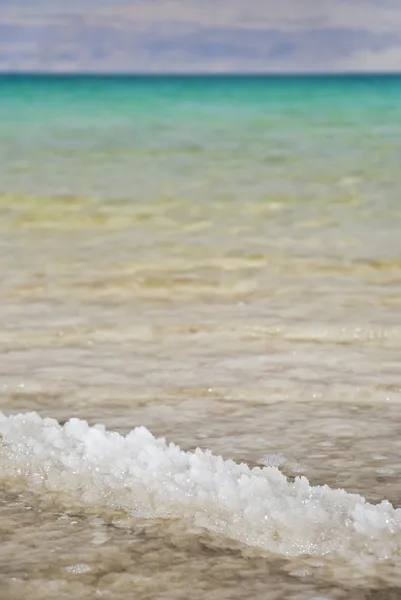 Dead Sea salt natural mineral formation at the Dead Sea, Israel. — Stock Photo, Image