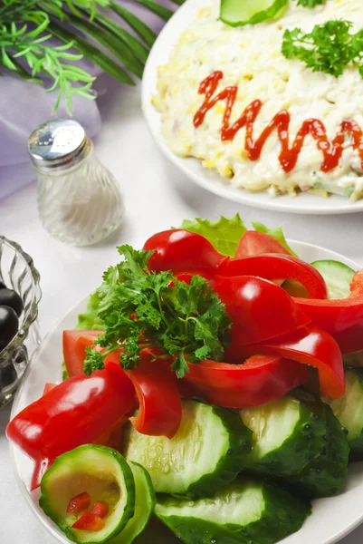 Vegetable salad — Stock Photo, Image