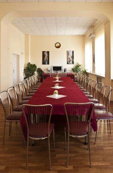 Salón de banquetes de elegante diseño — Foto de Stock