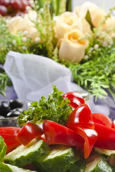 Fresh healthy salad — Stock Photo, Image