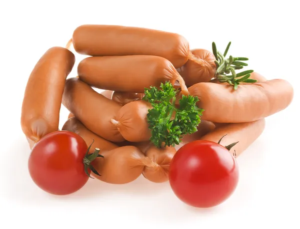 Heap of sausages — Stock Photo, Image