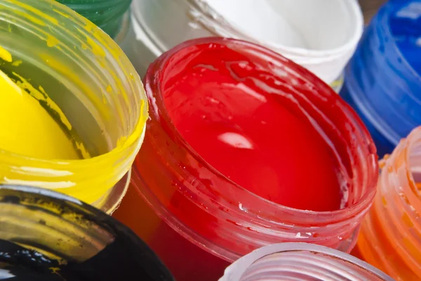 Paint buckets — Stock Photo, Image