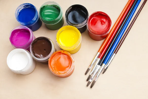 Paint buckets — Stock Photo, Image