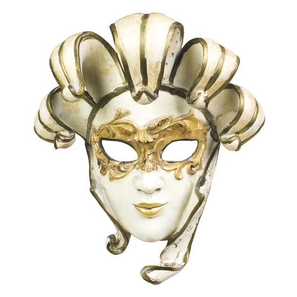 Venice mask on white background — Stock Photo, Image