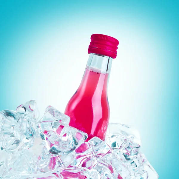 Bottles On Ice — Stock Photo, Image