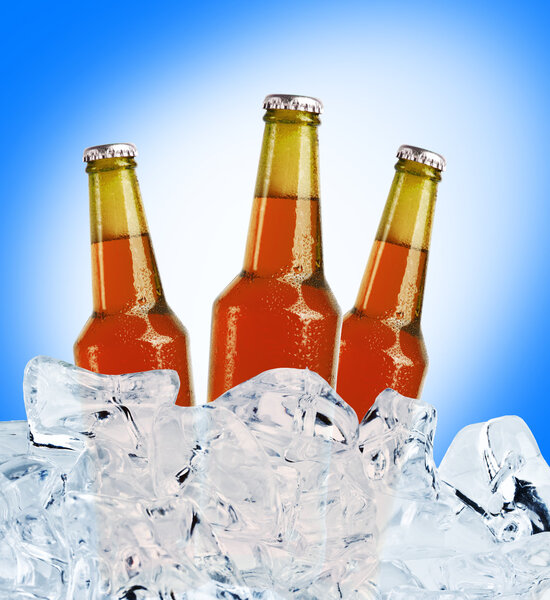 Пиво во льду.
