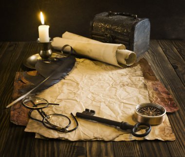 Vintage mektup kavramı