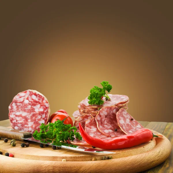 Italian salami — Stock Photo, Image