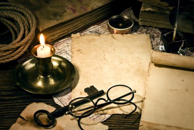 Vintage mektup kavramı