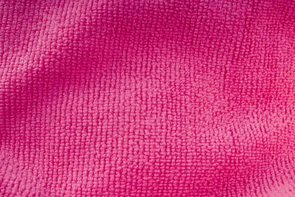 Têxtil de microfibra vermelha — Fotografia de Stock