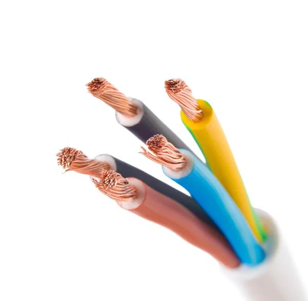 Электрический кабель Стоковое Изображение