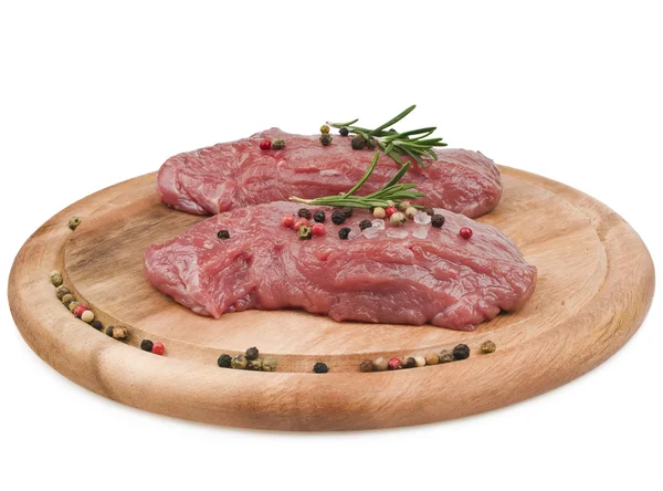 Carne com alecrim — Fotografia de Stock