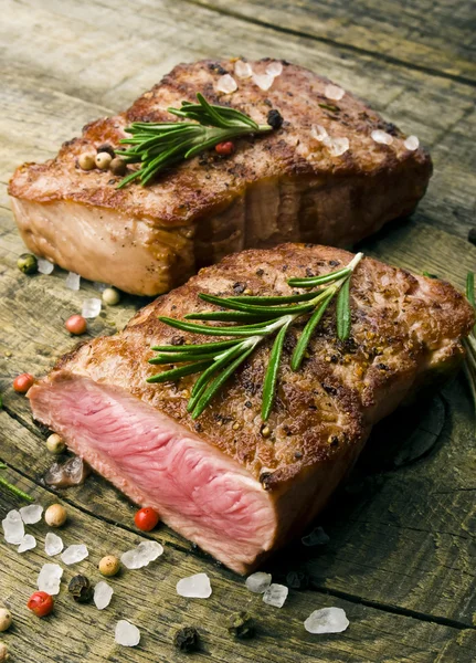 Szelet marhahús — Stock Fotó