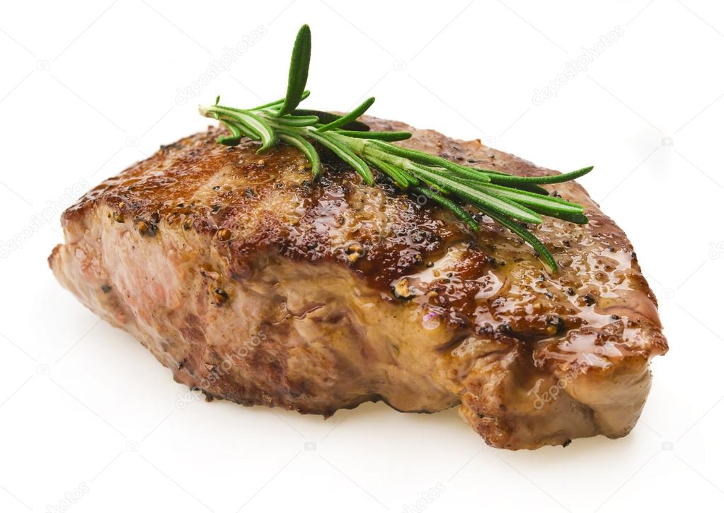 Beef steak with rosemary