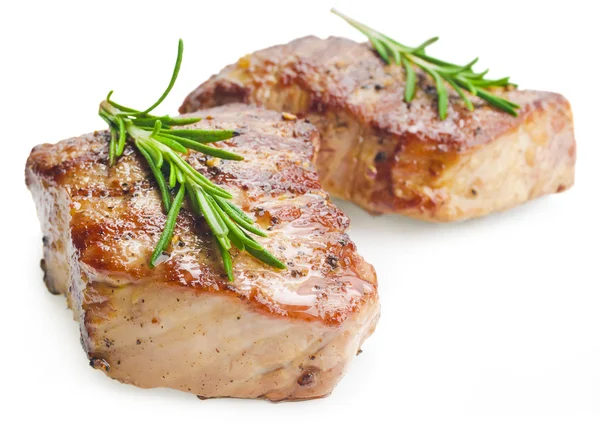 Rundvlees steaks — Stockfoto