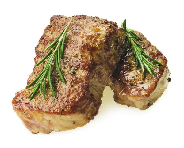 Rundvlees steaks — Stockfoto