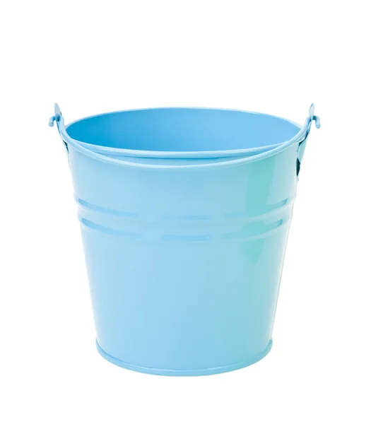 Blue bucket — Stock Photo, Image