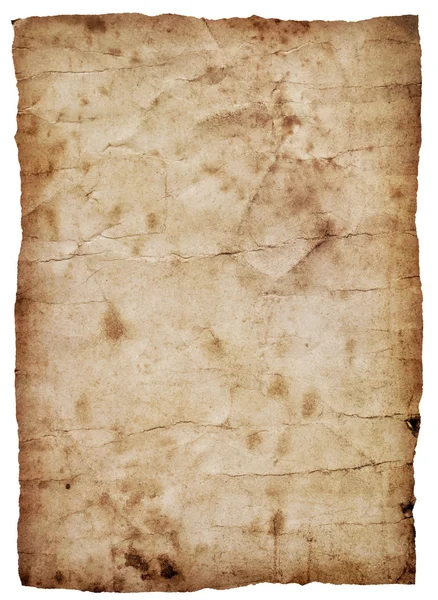 Ancienne feuille de papier — Photo