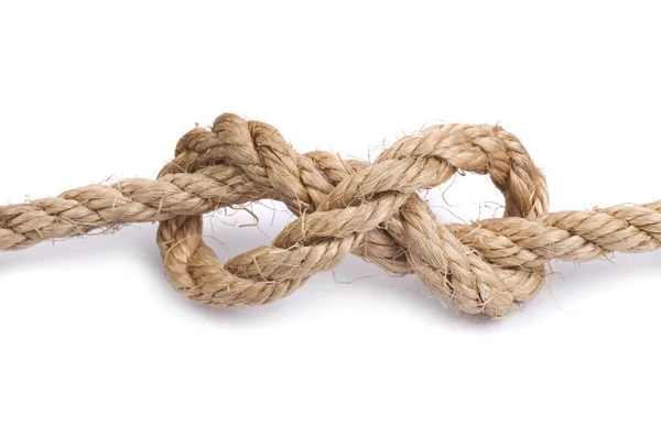 Rope with knot — Stock Photo, Image