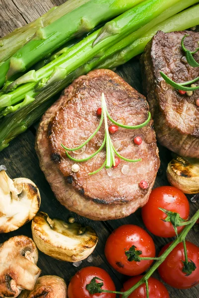 Gegrilde biefstuk — Stockfoto