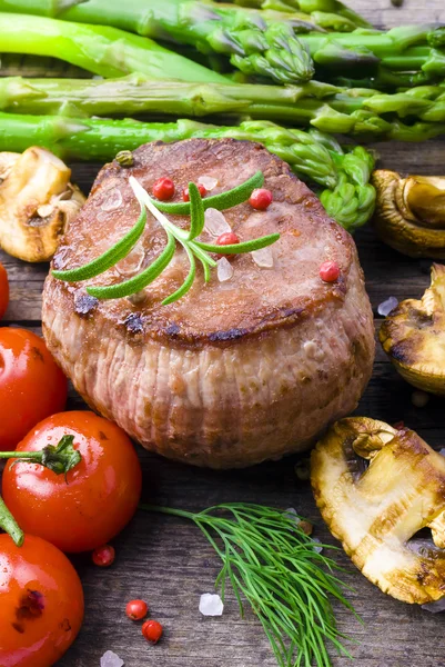 Grilled Beef Steak — Stock Photo, Image